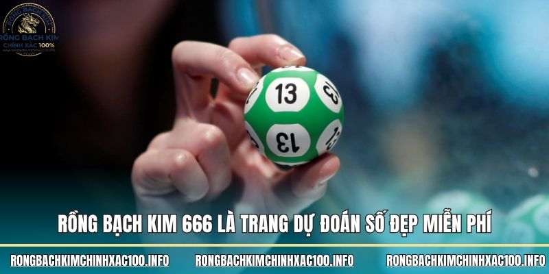 Rồng Bạch Kim 666 là trang dự đoán số đẹp miễn phí