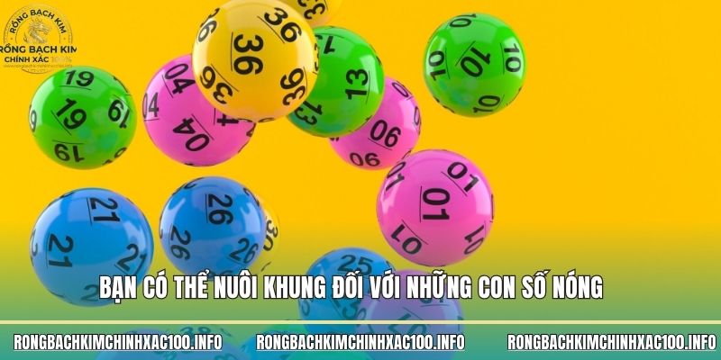 Bạn có thể nuôi khung đối với những con số nóng