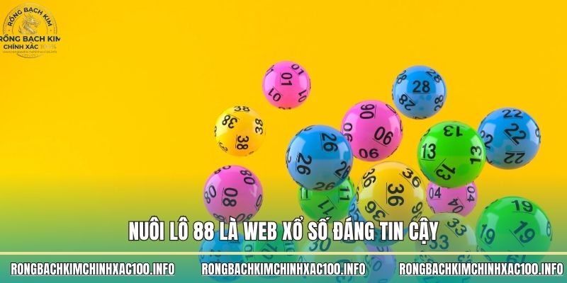 Nuôi lô 88 là web xổ số đáng tin cậy